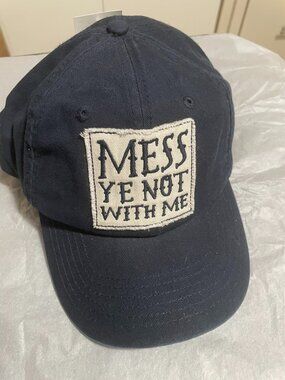 Jamestown Settlement "Mess Ye Not With Me" Navy Hat